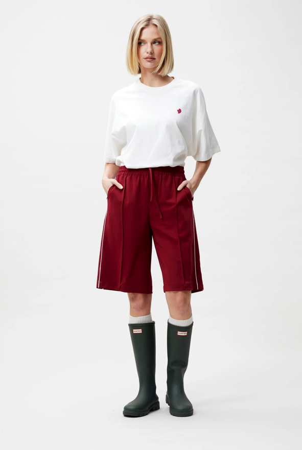 TRACKSUIT BERMUDA WITH PIPING