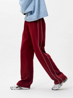 TRACKSUIT TROUSERS WITH PIPING