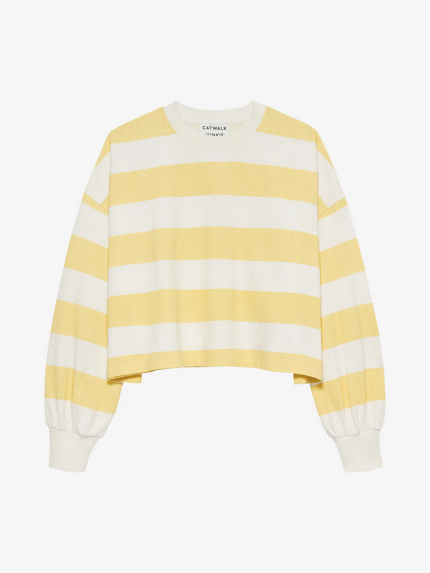 OVERSIZED STRIPED LONG SLEEVE