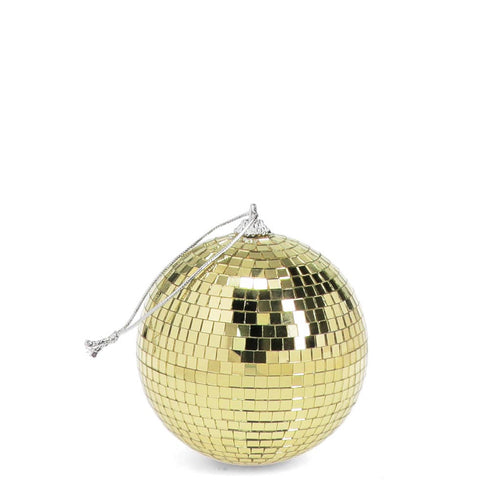 Boule disco suspendue (10 cm) - Or