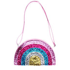 Sac à main pailleté - Arc-en-ciel