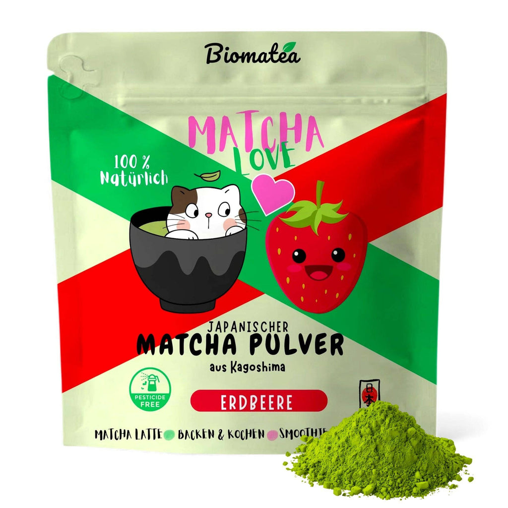 Matcha Love, 50 g de poudre de thé matcha japonais au goût de mangue