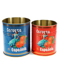 Boîtes de rangement moyennes (ensemble de 2) - Cerveza Española
