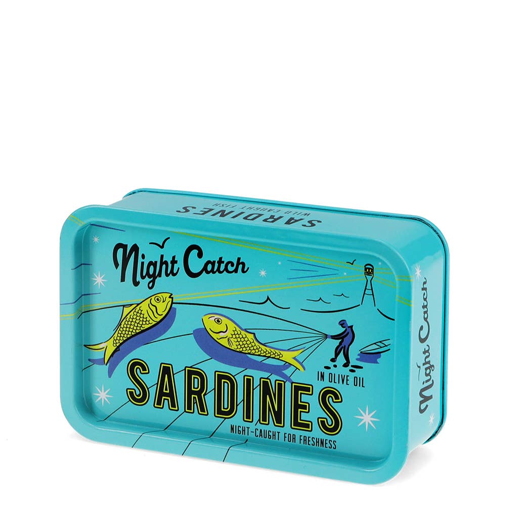 Mini boîte de rangement avec couvercle - Sardines