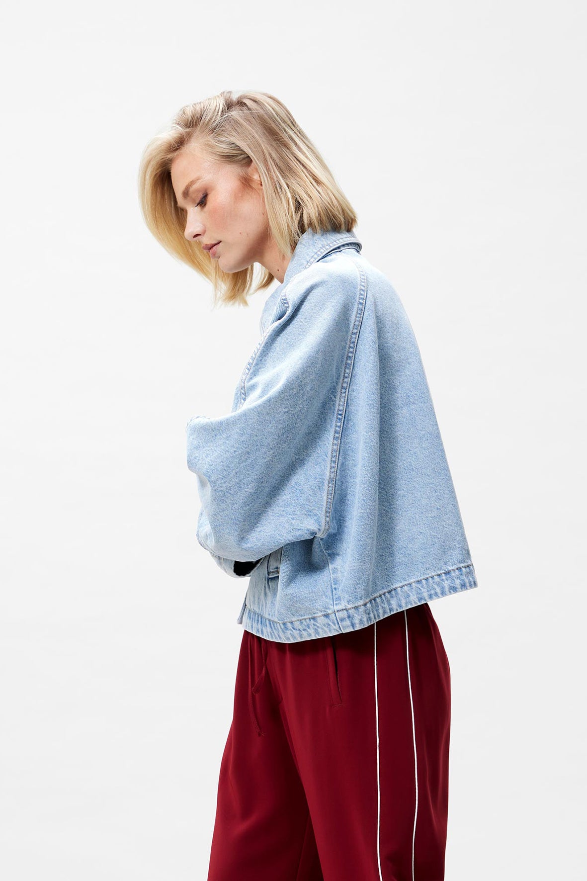BATSLEEVE DENIM JACKET