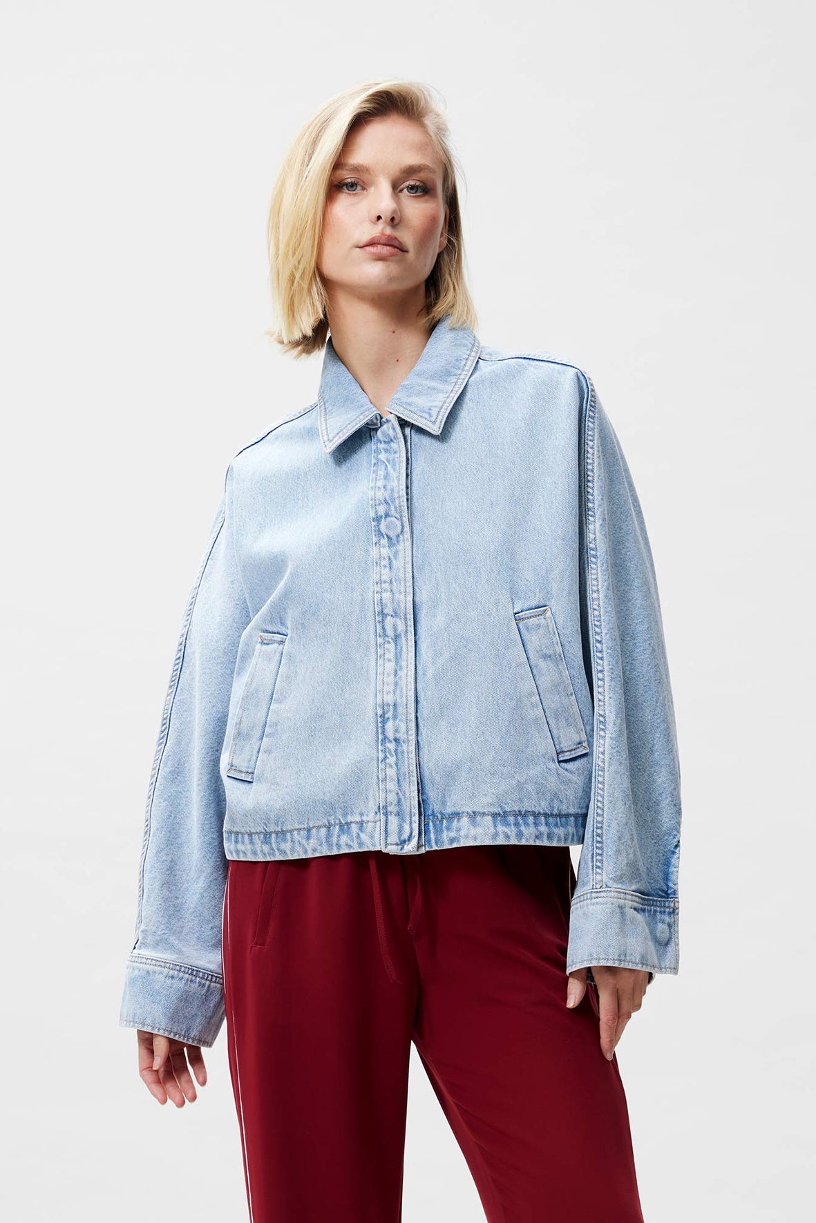 BATSLEEVE DENIM JACKET