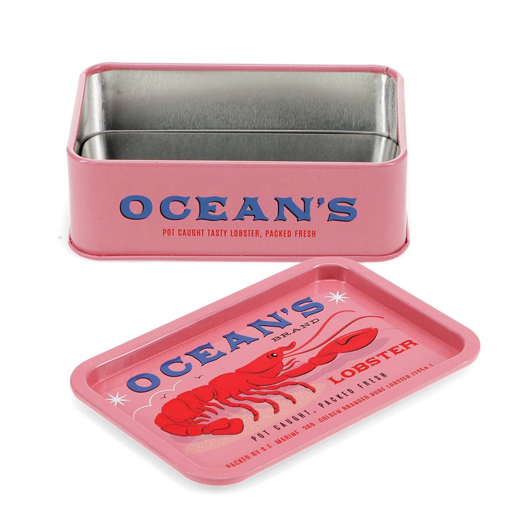 Mini boîte de rangement avec couvercle - Homard