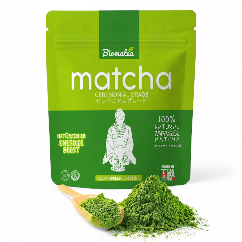 Biomatea Matcha Cérémonial de Kagoshima Japon, 50g, Sans pesticides