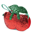 Sac à main pailleté - Cerise