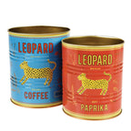 Boîtes de rangement moyennes (lot de 2) - Léopard