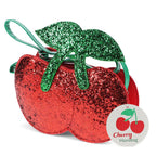 Sac à main pailleté - Cerise