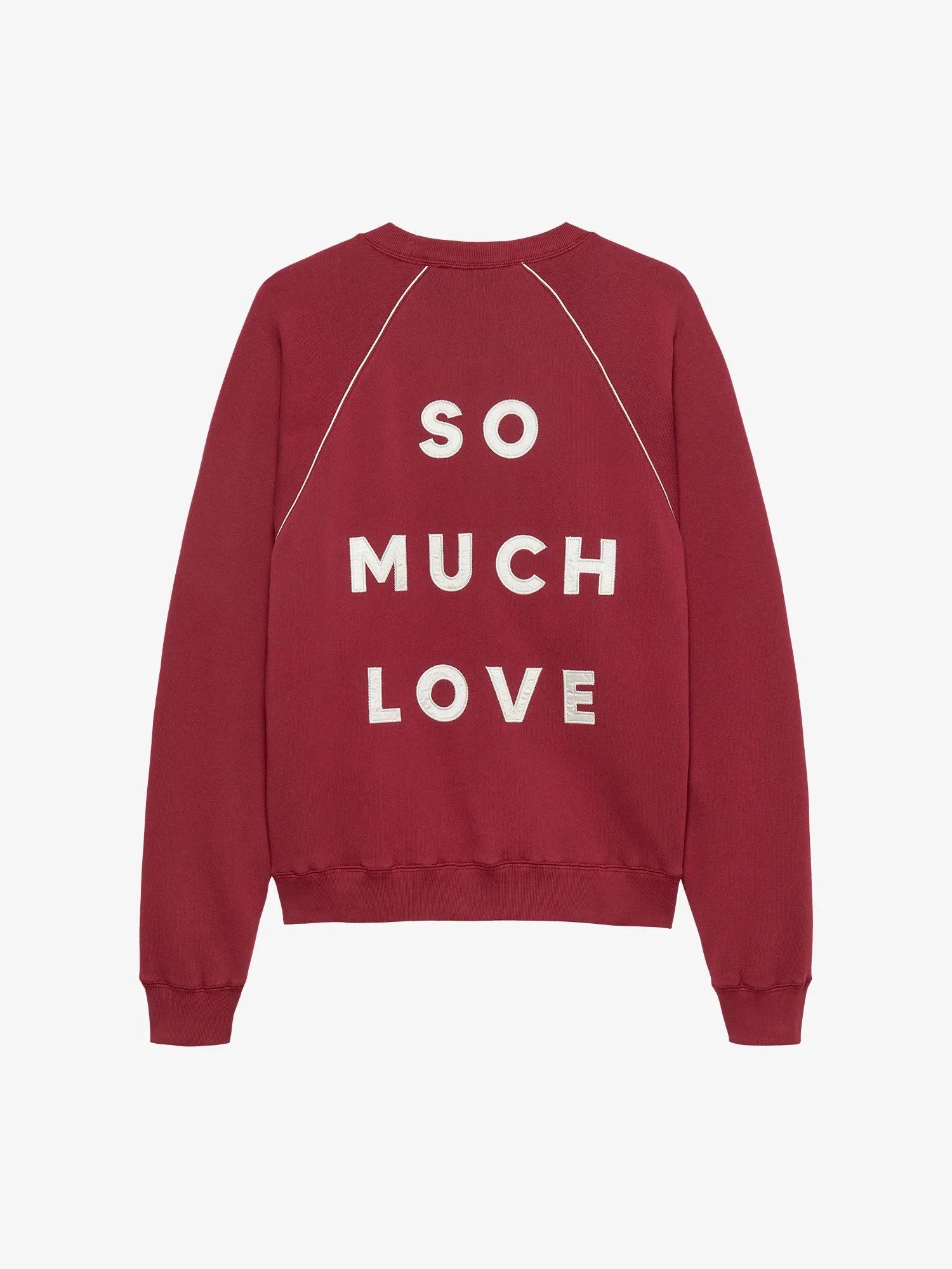GRAPHIC SWEATER WITH PIPING