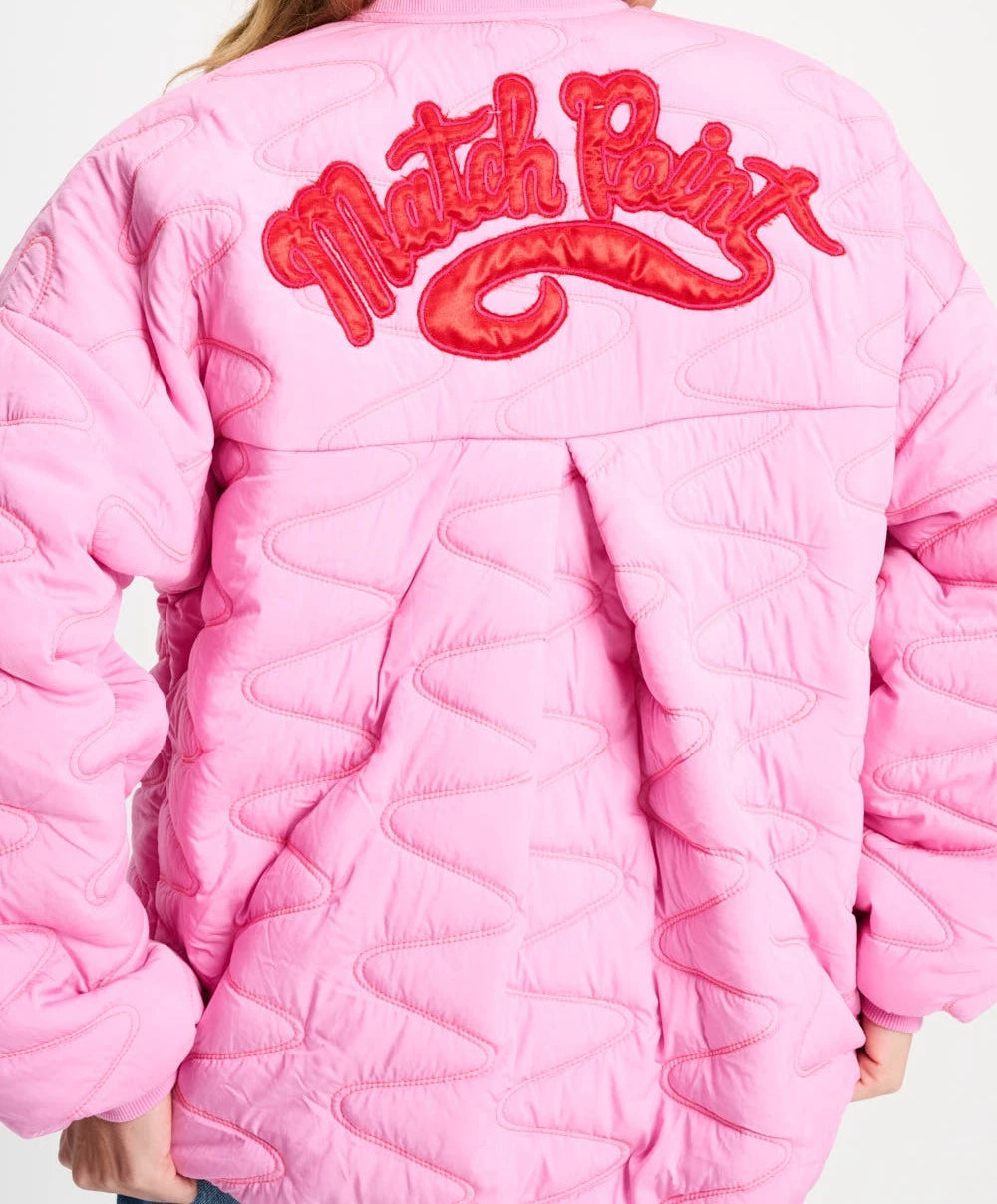 QUILTED CHEERING PINK