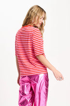 STRIPE ORANGE PINK