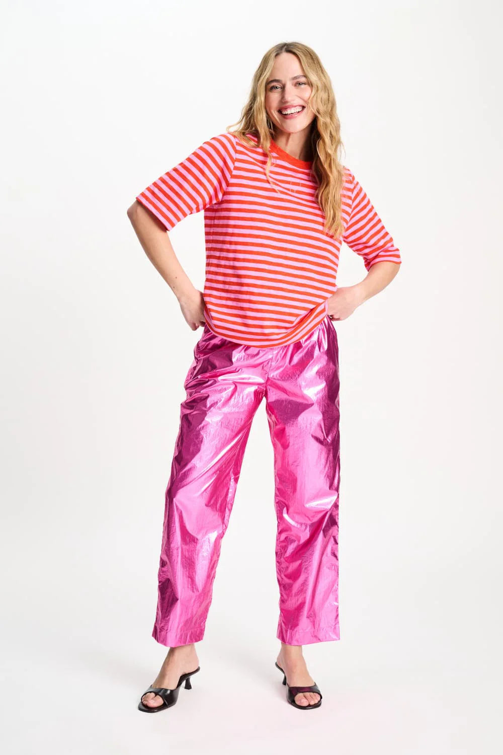 STRIPE ORANGE PINK